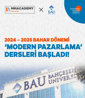 Bahçeşehir Üniversitesi Modern Pazarlama Dersleri Başladı!
